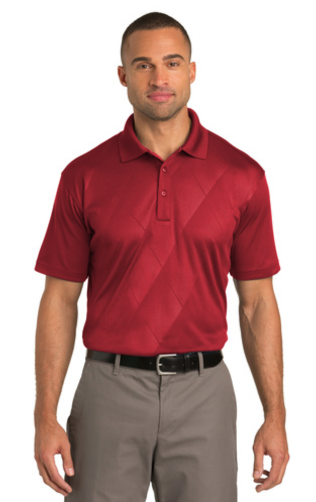 Tech Embossed Polo K548 Port Authority